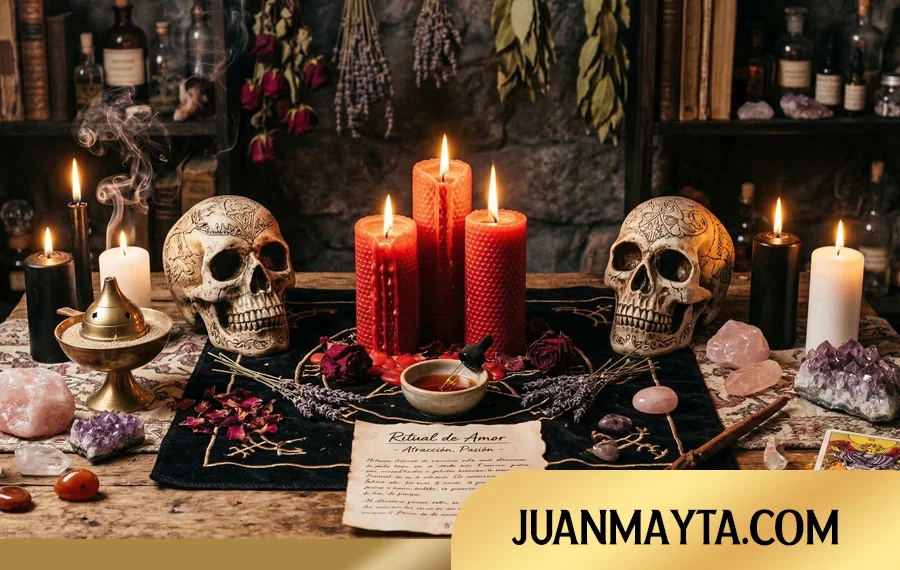 Hechizos de amor con vela roja