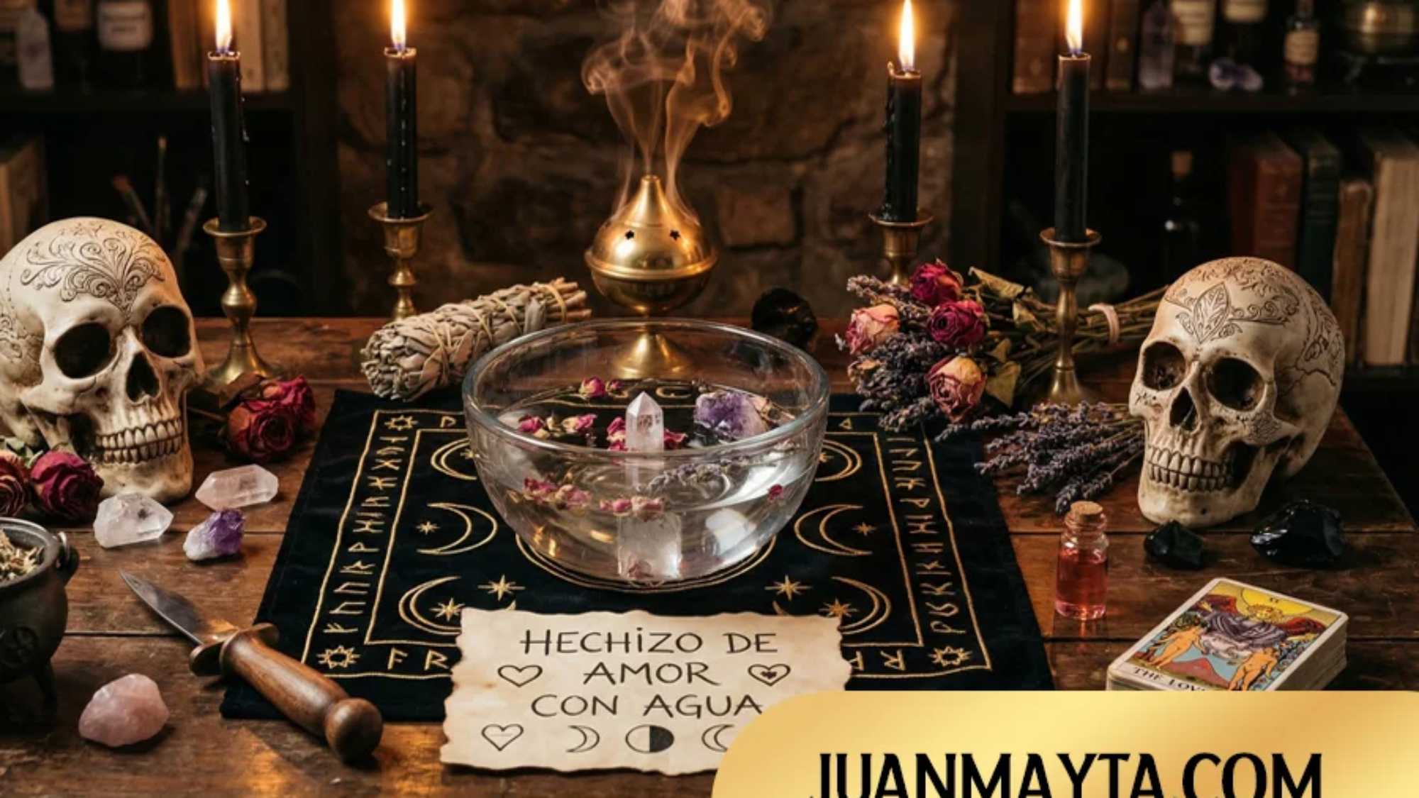 Hechizo de amor con agua