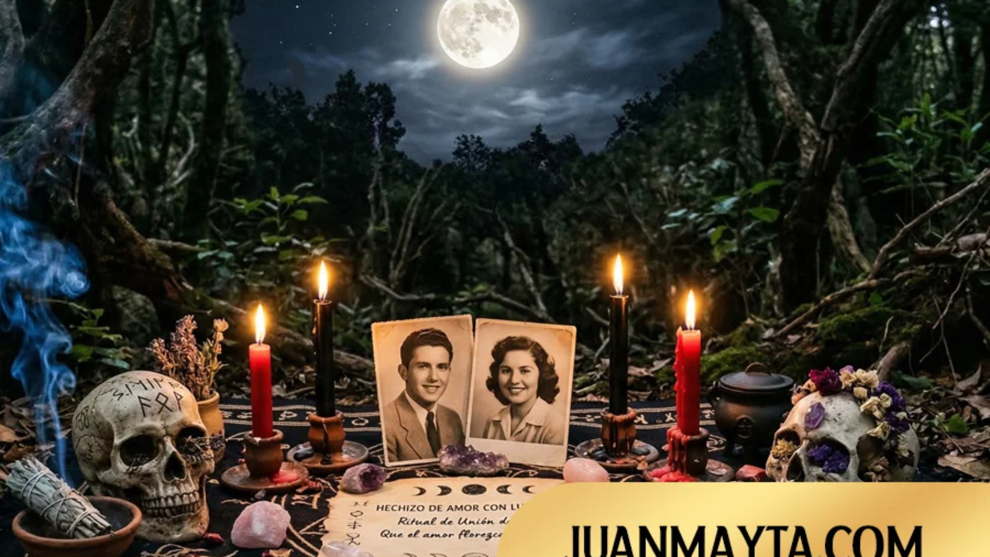 Hechizo de amor con luna llena