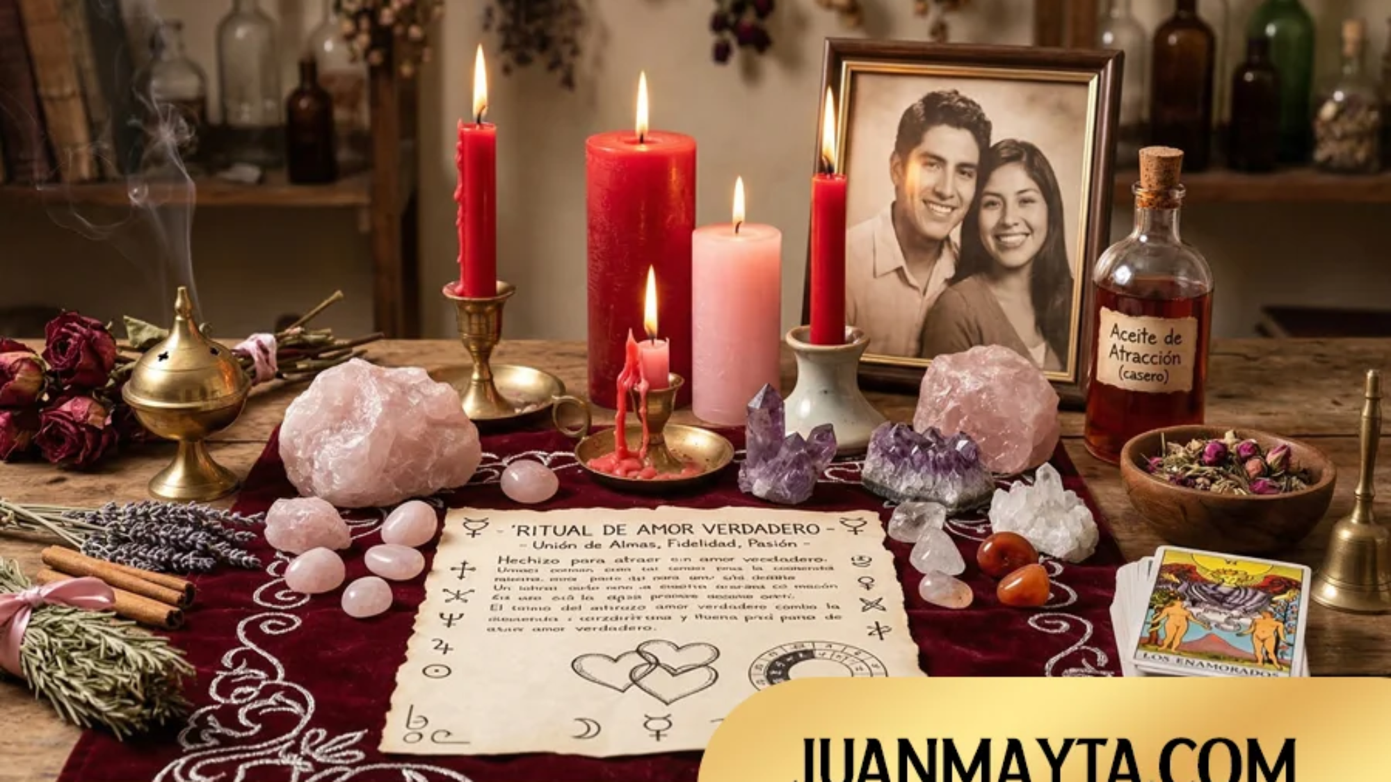 Hechizo para atraer amor verdadero